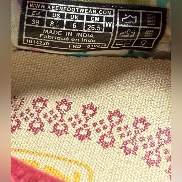 Keen Sienna Women’s Size 8.5 Shoes Red Brown Mary Jane Slip On Sneaker - Picture 5 of 7